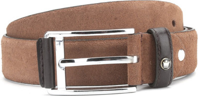 

Louis Philippe Men Brown Genuine Leather Belt, Light brown and brown