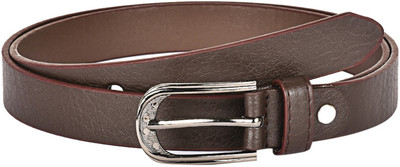

Buckle Up Women Formal Brown Artificial Leather Belt