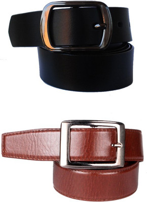 

Lenin Men Casual Brown Genuine Leather Belt