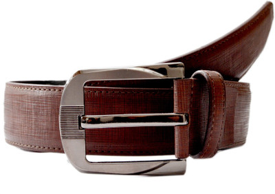 

Brounplus Boys Casual Brown Artificial Leather Belt
