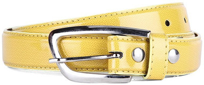 

Skyways Women Formal, Casual Yellow Artificial Leather Belt, Ylw-01