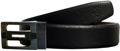 

Sondagar Arts Men Formal Black, Brown Genuine Leather Reversible Belt