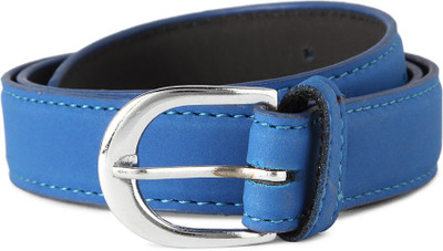 

People Women Blue Genuine Leather Belt
