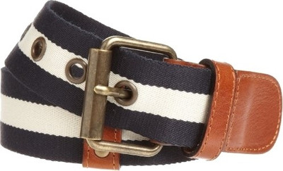 

French Connection Women Casual Brown, Blue, White Synthetic, Genuine Leather Belt, Nocturnal