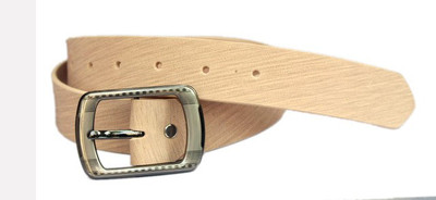 

Bacchus Men Formal Beige Artificial Leather Belt