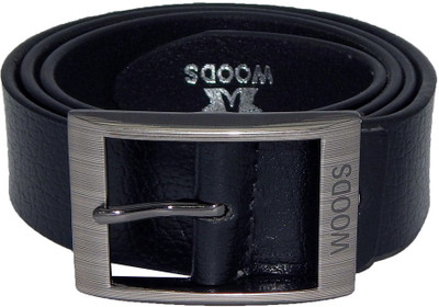

Woods Men Formal, Casual Black Genuine Leather Belt