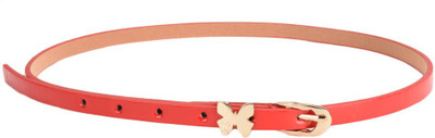 

Tiekart Women Casual Red Metal Belt