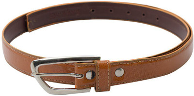 

Skyways Women Casual, Formal Tan Artificial Leather Belt, Tan-01