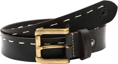 

Hornbull Men Casual, Formal Grey Genuine Leather Belt