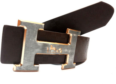 

Mode Boys Casual, Formal Brown Genuine Leather Belt, Brown-100