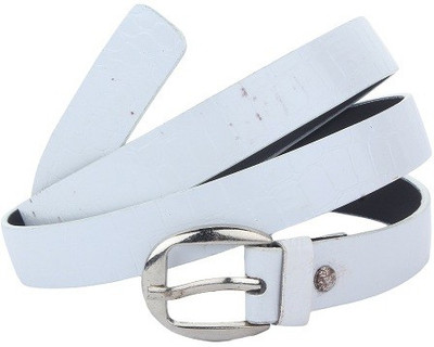 

SRS Women Casual White Synthetic Belt, Multicolor