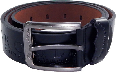 

Els Men Casual, Formal Black Artificial Leather, Synthetic Belt