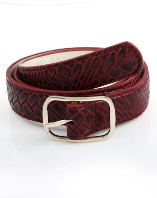 

Lino Perros Women Casual Red Artificial Leather Belt