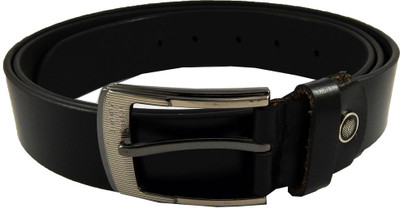 

Els Men Casual, Formal Black Genuine Leather Belt