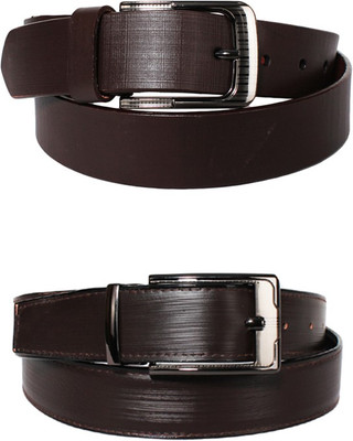 

Lenin Men Casual Brown Genuine Leather Belt