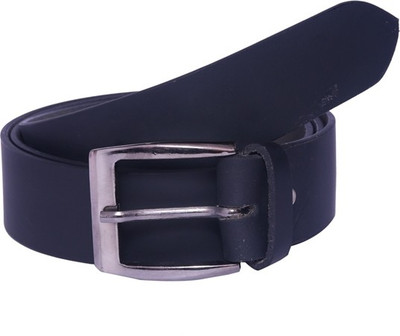 

OODI Men Black Genuine Leather Belt