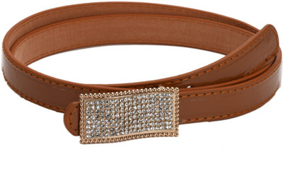 

Tiekart Women Casual Brown Synthetic Belt