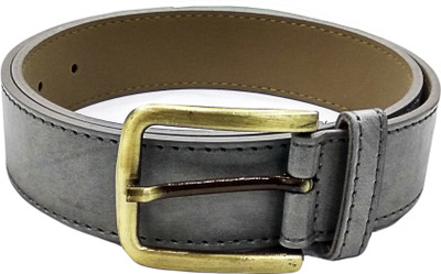 

Damler Men Casual Grey Artificial Leather Belt