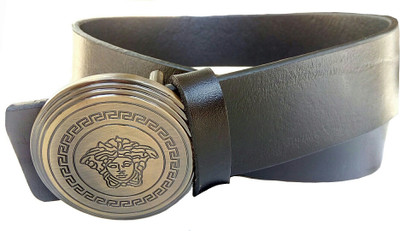 

Justclickfashion Boys Casual Black Genuine Leather Belt