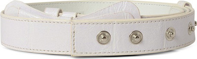 

Baggit Women Casual White Synthetic Belt