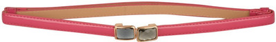 

Tiekart Women Casual Pink Metal Belt