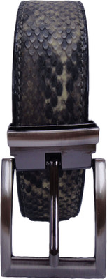 

Revo Men Formal Black Synthetic Belt