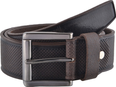 

WRODE Men Casual, Evening, Party Brown Genuine Leather Belt