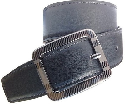 

WSD Men Formal Black Synthetic Belt