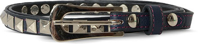 

Baggit Women Casual Blue Synthetic Belt, Dark blue