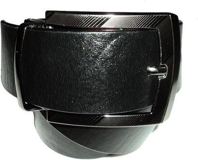

Mode Boys Casual, Formal Black, Brown Genuine Leather Reversible Belt, Black-4