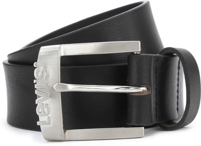 

Levi's Men Black Genuine Leather Belt