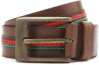 

Pepe Jeans Men Multicolor, Brown Genuine Leather Belt
