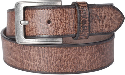 

Wega Life Men Casual Brown Genuine Leather Belt