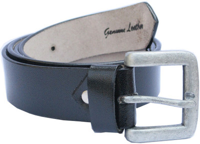 

Abrose Men Formal Black Genuine Leather Belt