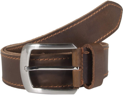 

Snoby Men Casual Brown Genuine Leather Belt, Brown2
