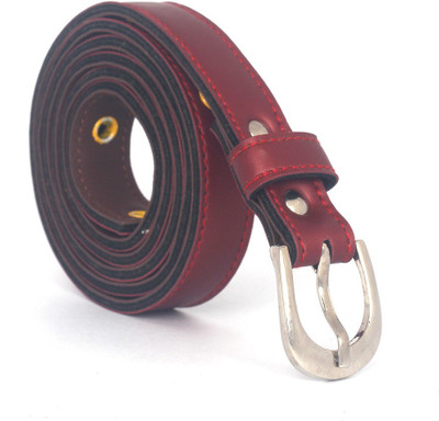 

Fashno Women Casual Maroon Synthetic Belt