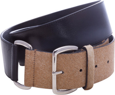 

Stylogy Girls Casual Black Genuine Leather Belt