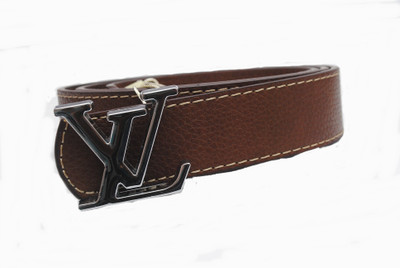 

MADLEY Men Brown Genuine Leather Belt