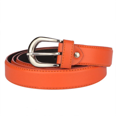 

Skyways Women Casual Orange Artificial Leather Belt