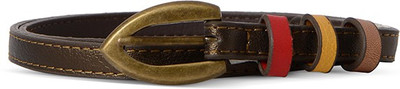 

Baggit Women Casual Brown Synthetic Belt, Bronze