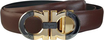 

Ammvi Creations Men Casual, Evening, Party Brown Artificial Leather Belt