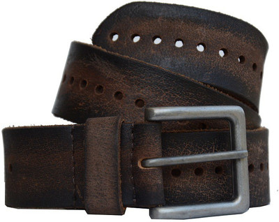 

Vickiana Quest Men Casual Brown Genuine Leather Belt, Vk-663