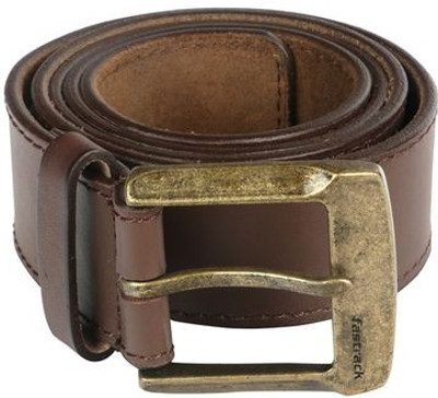 

Fastrack Men Blue Genuine Leather Belt, Brown