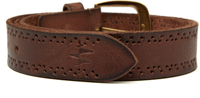 

Breakbounce Men Casual Brown Genuine Leather Belt