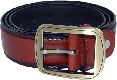 

Els Men Formal, Casual Brown Synthetic Belt, Brown-08