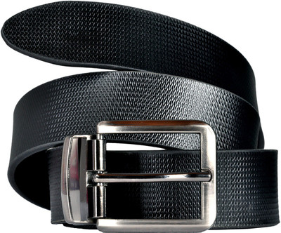 

Saugat Traders Men Formal, Casual, Evening, Party Black Genuine Leather Belt