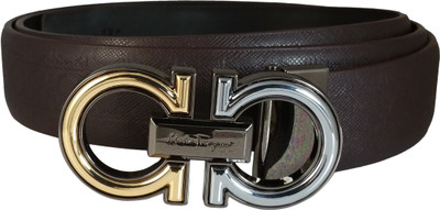 

Ammvi Creations Men Brown Artificial Leather Belt