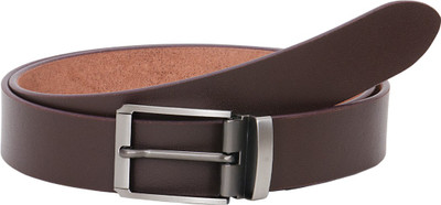 

Hornbull Men Casual Brown Genuine Leather Belt