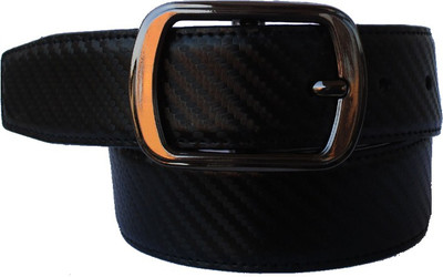 

Klaska Men Formal Black Genuine Leather Belt