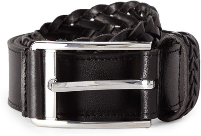 

Louis Philippe Men Black Genuine Leather Belt